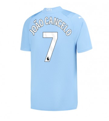 Manchester City Joao Cancelo #7 Hjemmedrakt 2023-24 Kortermet